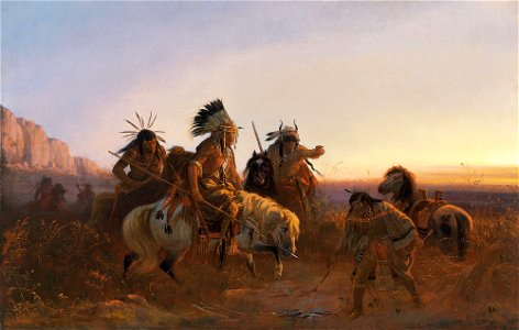 Karl Ferdinand Wimar - The lost trail