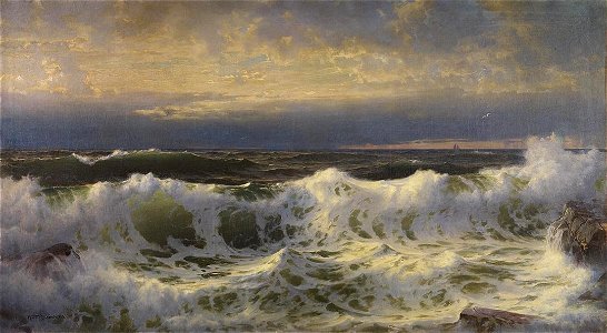 William Trost Richards - Along the Shore - 2009.1 - Crystal Bridges Museum of American Art