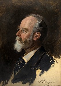 William Pape - Portraitstudie Fritz Schaper, Bildhauer - BG-M 12042-12 - Berlinische Galerie