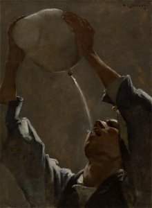 William Turner Dannat - Study for An Aragonese Smuggler - 1887.231 - Art Institute of Chicago