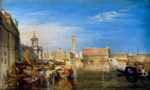 William Turner, Bridge of Sighs, Ducal Palace and Custom-House