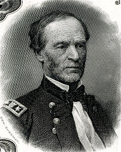 William Tecumseh Sherman (Engraved Portrait). Free illustration for personal and commercial use.