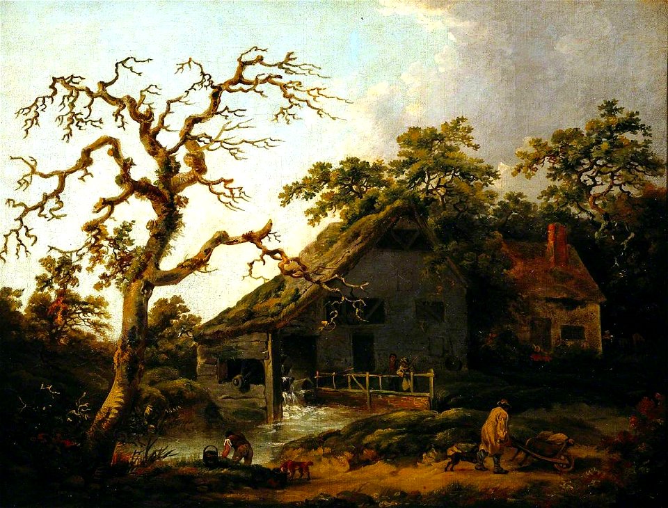 William Turner (1789-1862) - A Water Mill - N02977 - Tate
