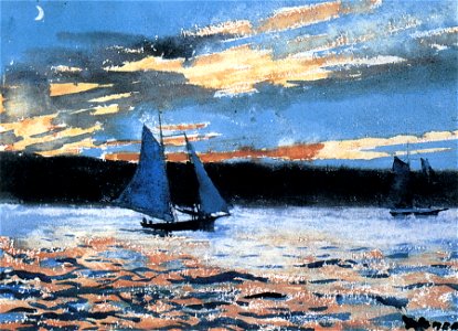 Winslow Homer - Gloucester Sunset