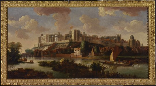 Windsor Castle Seen from the Thames - Google Art Project