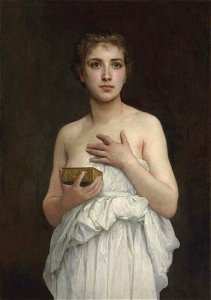 William-Adolphe Bouguereau - Pandore. Free illustration for personal and commercial use.