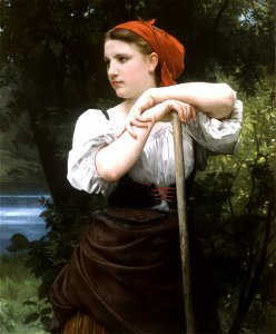 William-Adolphe Bouguereau (1825-1905) - The Haymaker (1869)