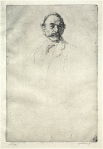 William Strang (British, 1859-1921) - Thomas Hardy, No. 1 - 1946.371 - Cleveland Museum of Art