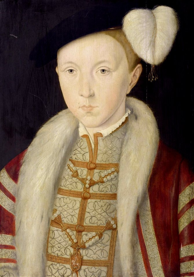 William Scrots Portrait of Prince Edward