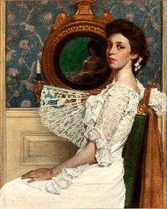 William Sergeant Kendall - Portrait of Mildred Stokes