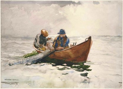 Winslow Homer - The Dory (1887)