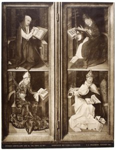 Wings of a triptych - Doctors of the Church