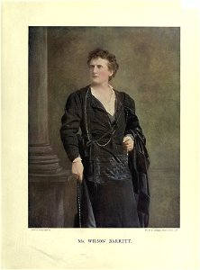 Wilson Barrett as Hamlet. W. & D. Downey