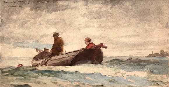 Winslow Homer - Tynemouth Priory, England