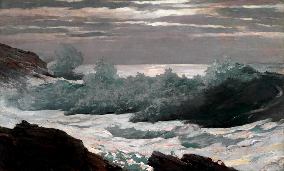 Winslow Homer - Early Morning After a Storm at Sea - 1924.195 - Cleveland Museum of Art