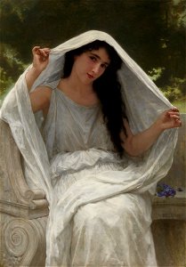 William-Adolphe Bouguereau (1825-1905) - The Veil (1898)