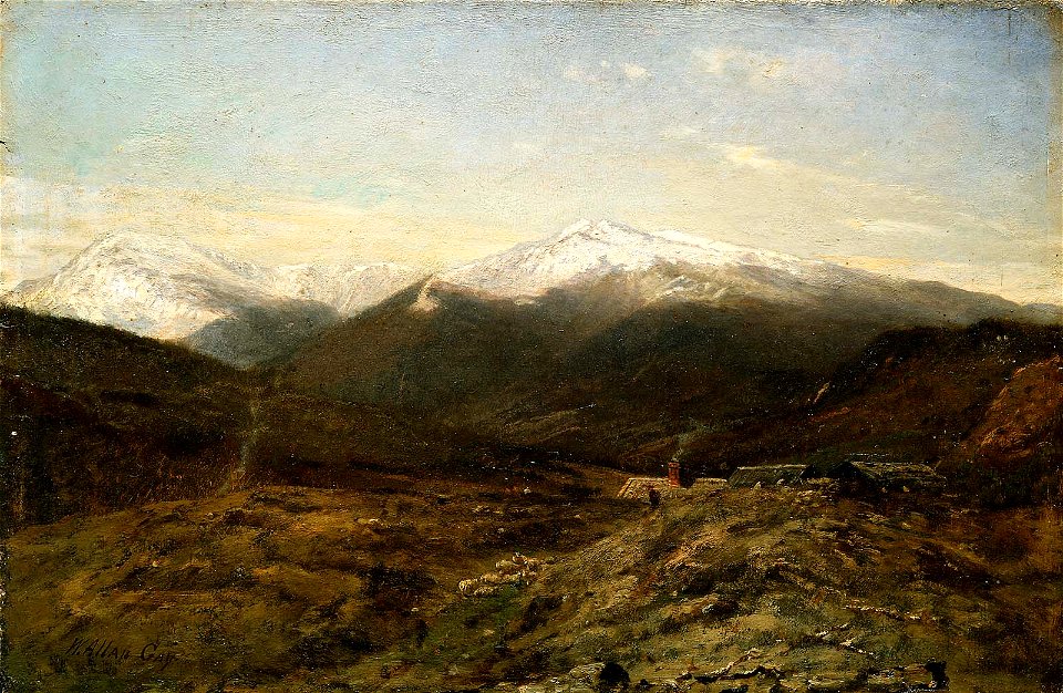 Winckworth Allan Gay - Presidential Range in Early Autumn - 23.496 - Museum of Fine Arts