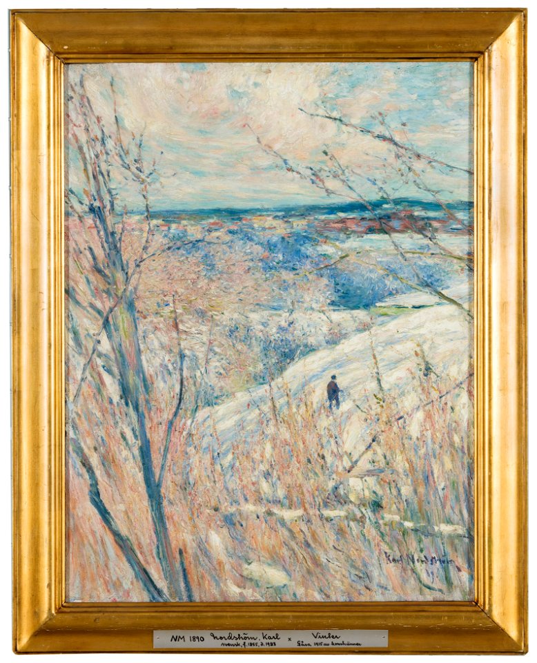 Winter (Karl Nordström) - Nationalmuseum - 18895