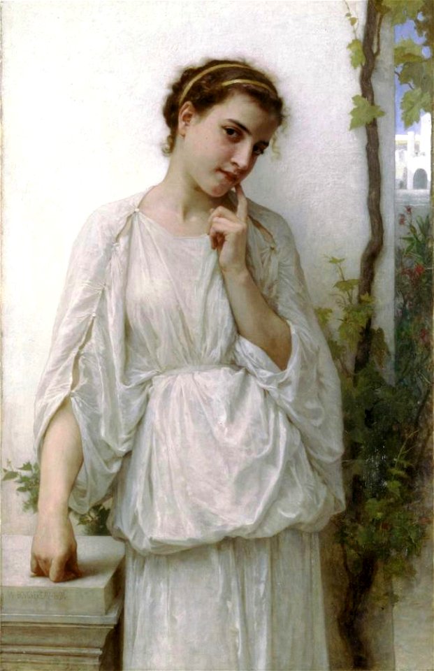 William-Adolphe Bouguereau - Rêverie 1894