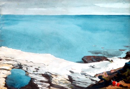 Winslow Homer - Natural Bridge, Bermuda