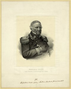 Winfield Scott. Lieut. General, Commanding U.S. Army LCCN2004670285