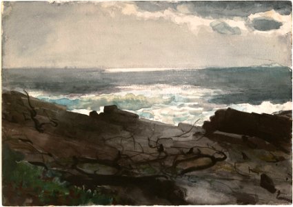 Winslow Homer - Sunshine and Shadow, Prout's Neck