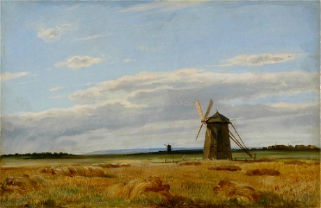 Windmill in the Field (Shishkin)