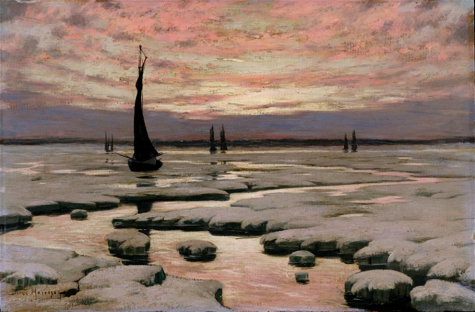Winter Sunset-1984.23 1