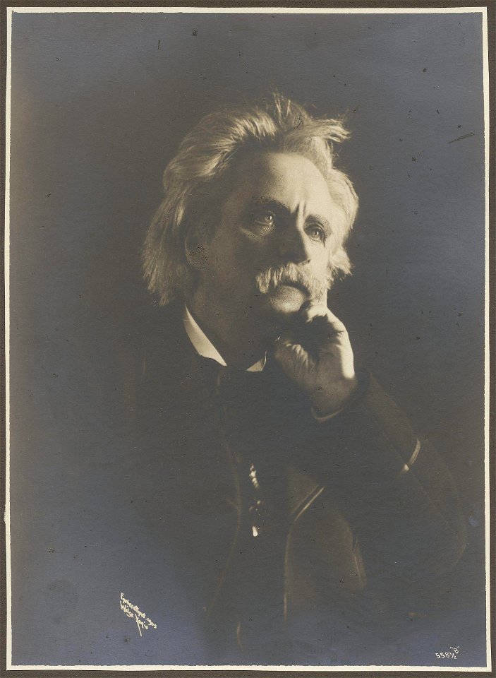 Anders Beer Wilse - Edvard Grieg - NMK.2006.5769 - National Museum of Art, Architecture and Design