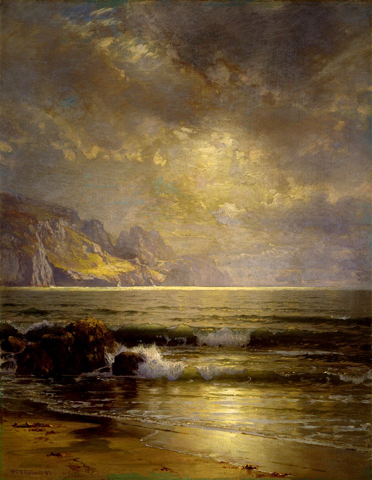 William Trost Richards - Seascape - 75.359 - Museum of Fine Arts