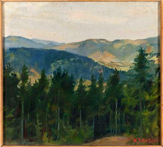 Wincenty Drabik - Mountainscape - 182927 MNW - National Museum in Warsaw
