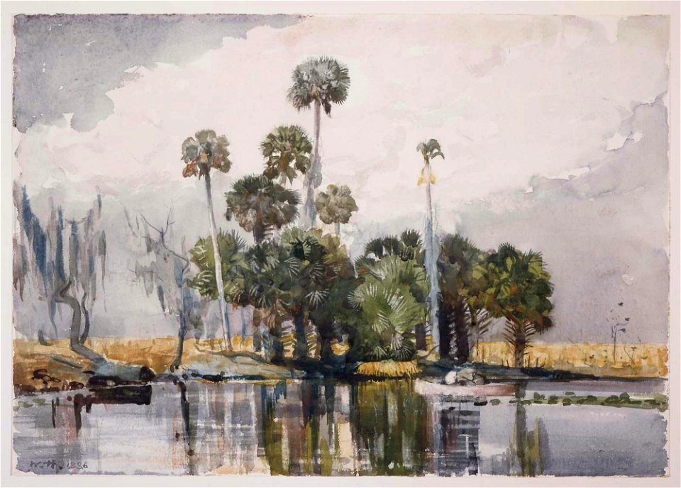 Winslow Homer - Thornhill Bar (Florida) (1886)