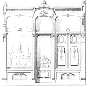 Winkelpui De Erven Loosjes Nieuwendijk Amsterdam perspective