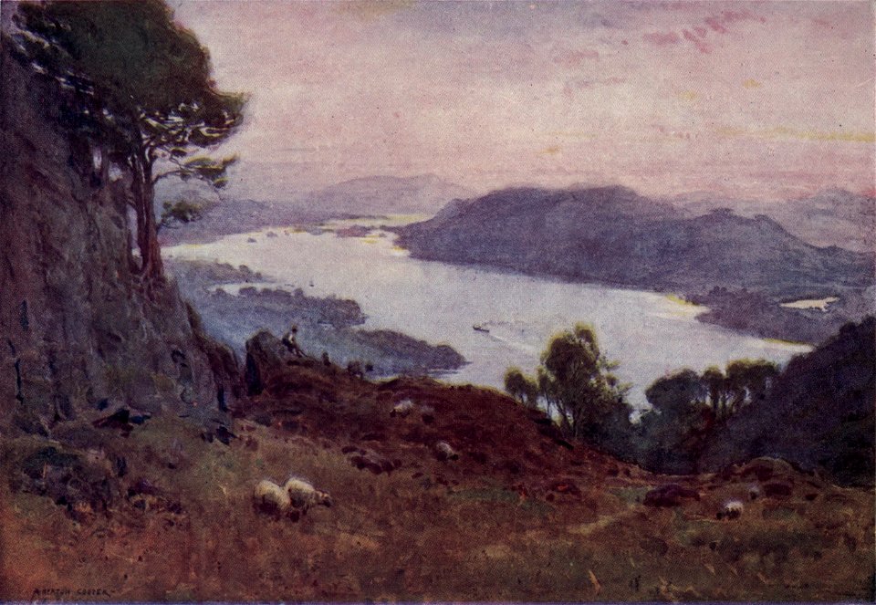 Windermere from Wansfell - The English Lakes - A. Heaton Cooper