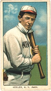 Willie Keeler, New York Highlanders, baseball card portrait LCCN2008676818