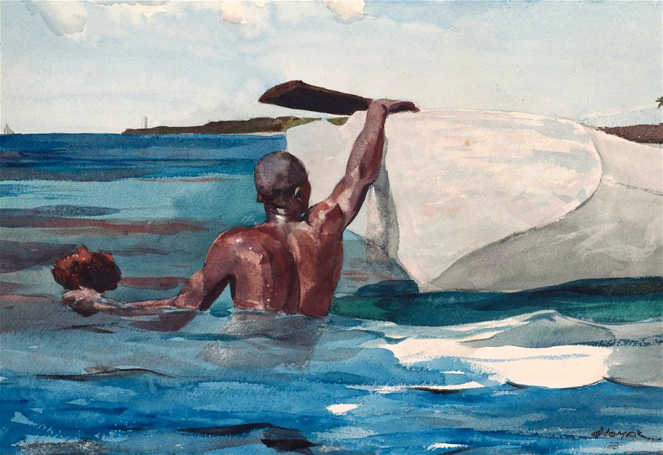 Winslow Homer - The Sponge Diver (1898–99)