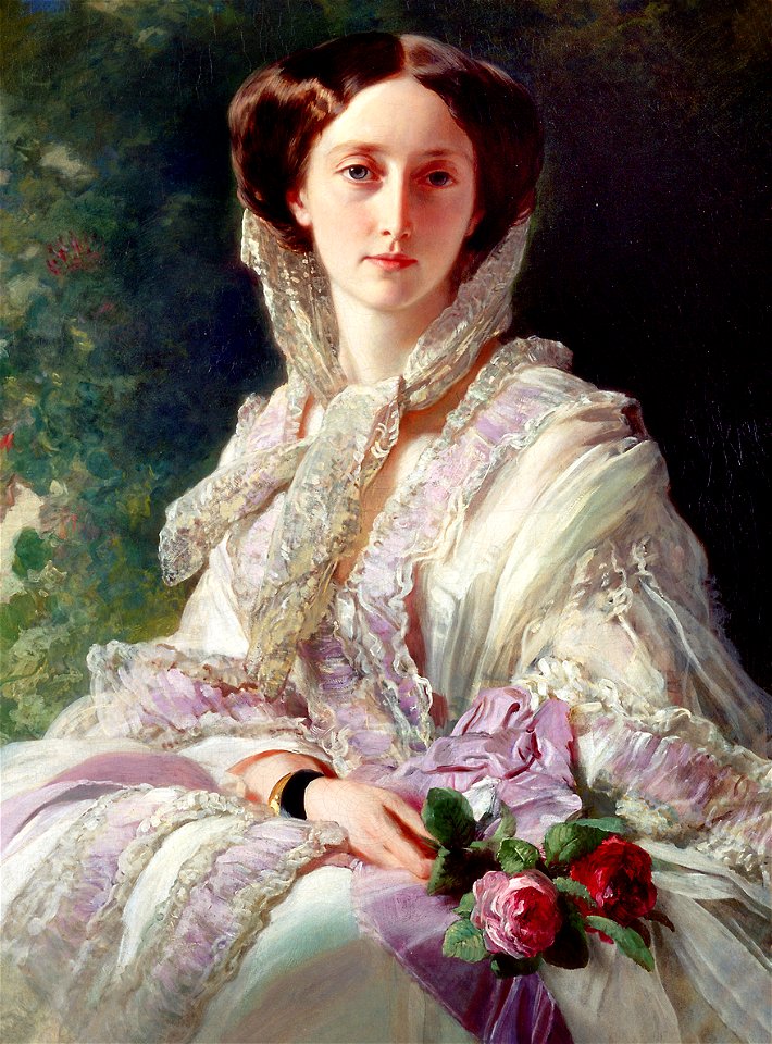 Winterhalter Olga von Württemberg. Free illustration for personal and commercial use.