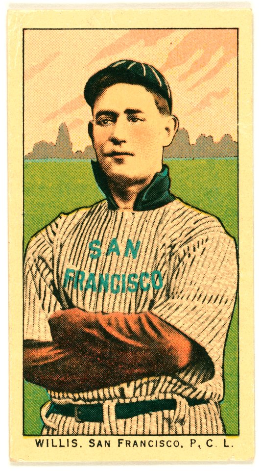 Willis, San Francisco Team, baseball card portrait LCCN2008677344