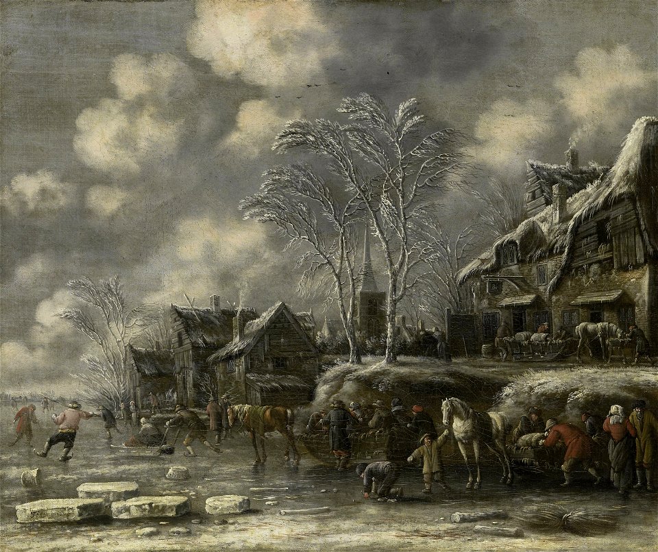 Wintergezicht Rijksmuseum SK-A-1739