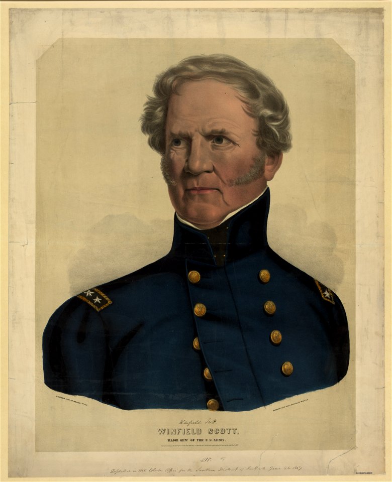 Winfield Scott, Major Genl. of the U.S. Army LCCN2003672874