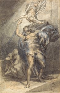 William Young Ottley - Prospero Summoning Ariel - Google Art Project