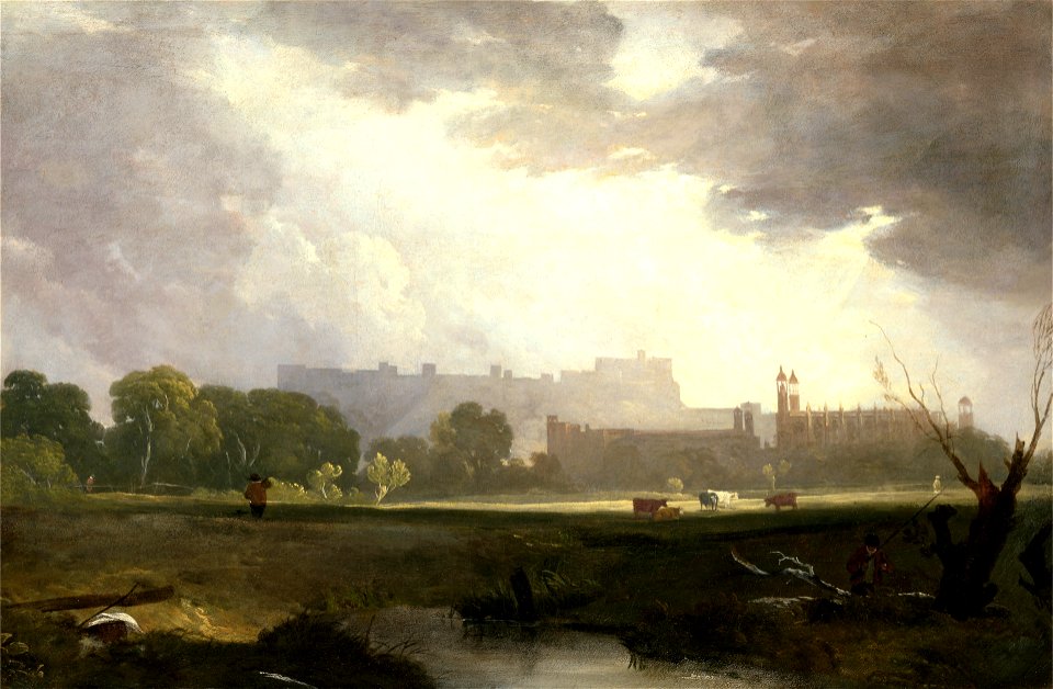 Windsor from Eton by Augustus Wall Callcott