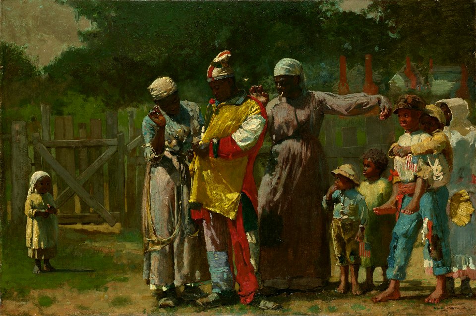 Winslow Homer - Dressing for the Carnival