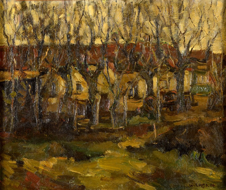 Willy Lucas Dorfansicht 1906
