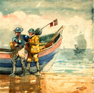Winslow Homer - The Return, Tynemouth