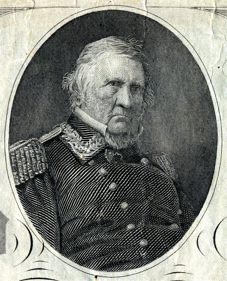Winfield Scott (Engraved Portrait)