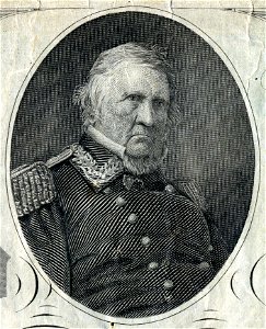 Winfield Scott (Engraved Portrait). Free illustration for personal and commercial use.