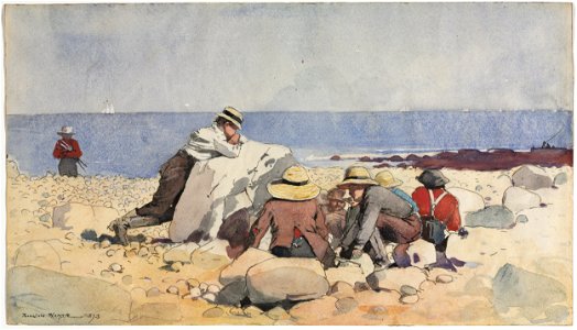 Winslow Homer - A Clam-Bake