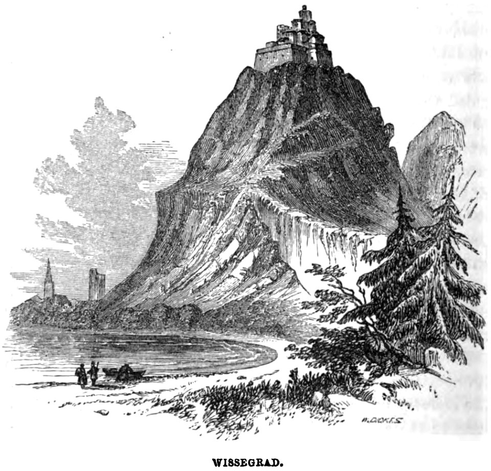 Wissegrad. Edmund Spencer. Turkey, Russia, the Black Sea, and Circassia.P.52