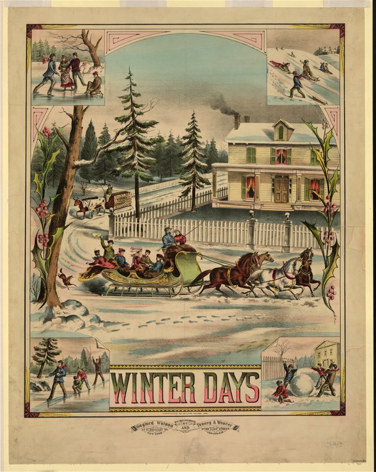 Winter days LCCN2012649747